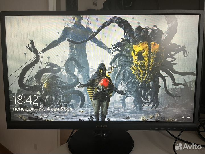 Монитор asus VA249HE черный 23,8