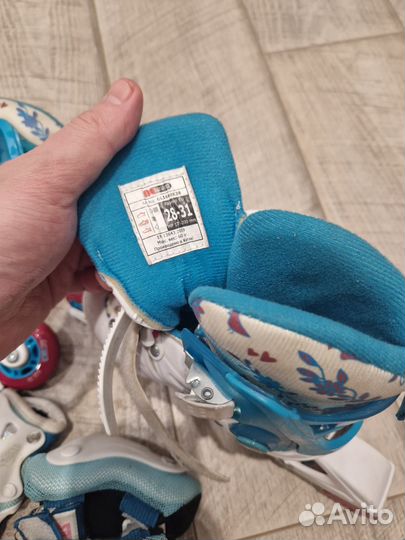 Роликовые коньки детские 28-31