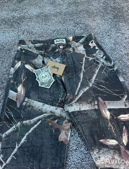Джинсы Lux Stussy RealTree