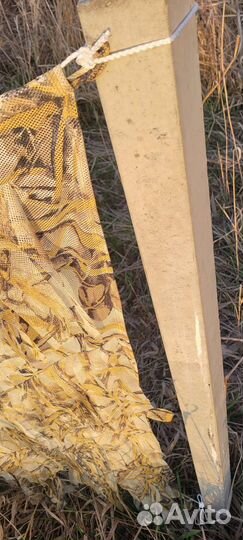 Маскировочная сеть 3*1,5м. Цвета- камыш и лес