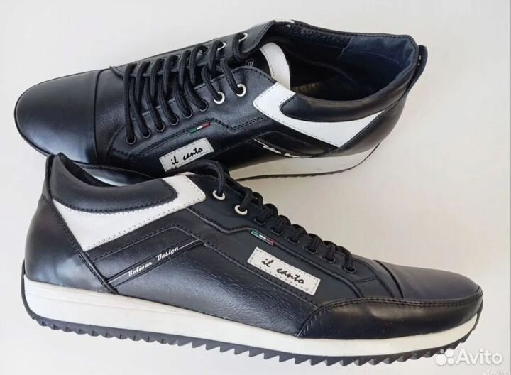 Полуботинки, кроссовки Новые р. 40, нат. кожа