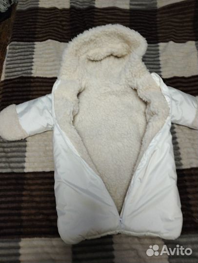 Конверт зимний на овчине