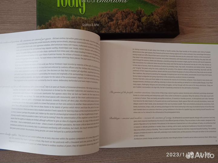 Коллекционная книга, книга на английском языке