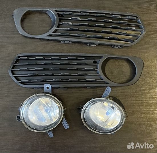 Противотуманные фары bmw f20 с накладками