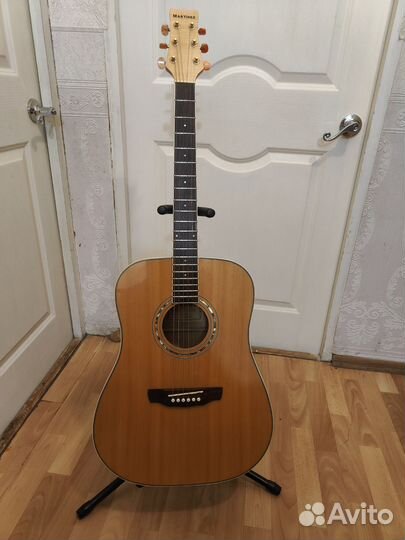 Акустическая гитара бу Martinez
