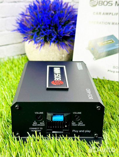 Усилитель для андроид магнитол от Bos-Mini (Арт.33388)