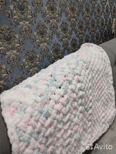 Плед детский плюшевый