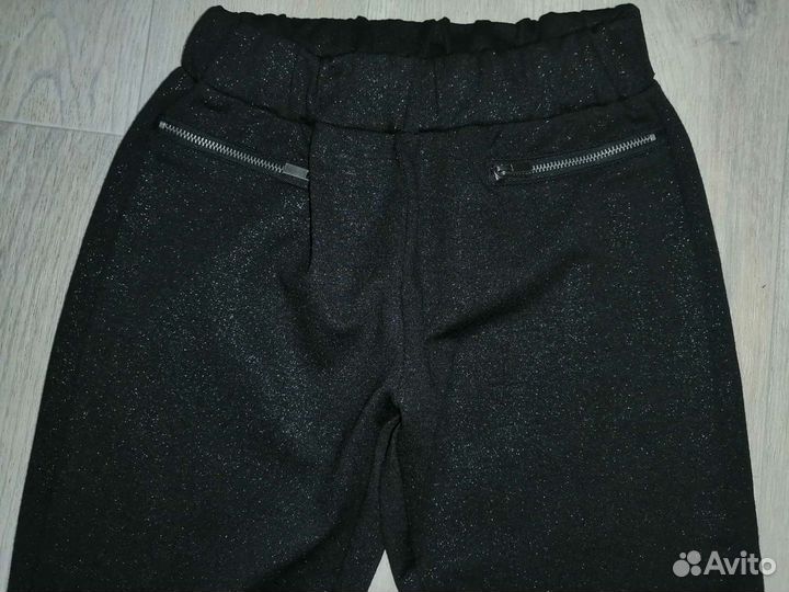 Штаны черные для девочки