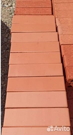 Кирпич одинарный красный облицовочный гладкий