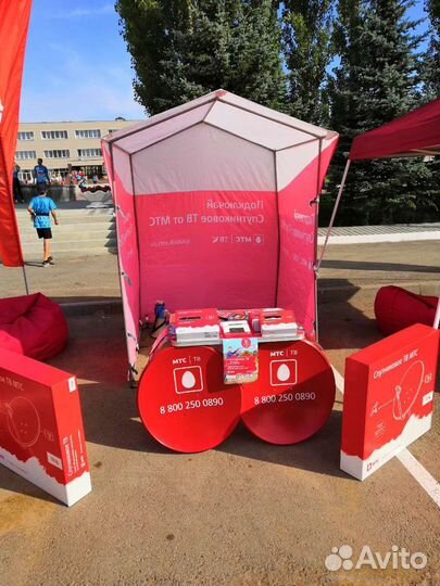 Установка подключение спутникового тв МТС