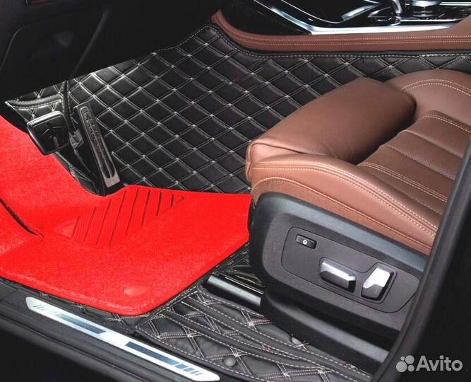 3D Коврики Exeed Салон Багажник из Экокожи