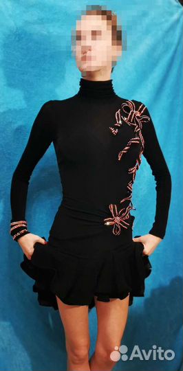 Латинское платье для бальных танцев латина