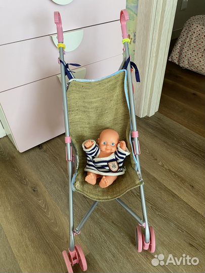 Коляска с пупсиком