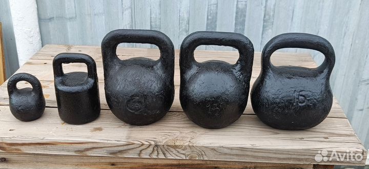 Гиря чугунная