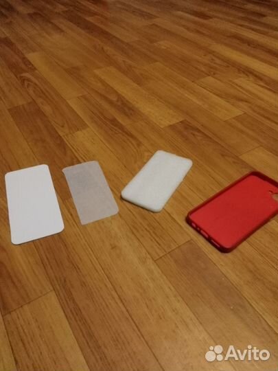 Чехол на realme c30(Красный)