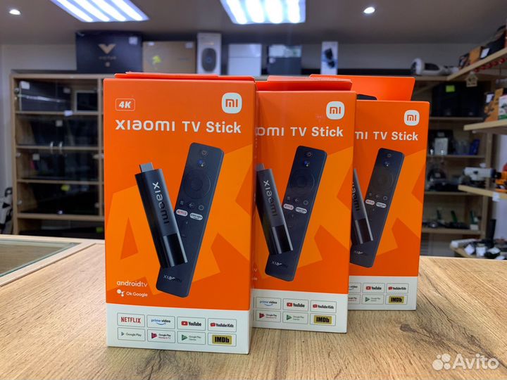 Смарт приставка Xiaomi mi TV Stick 4K
