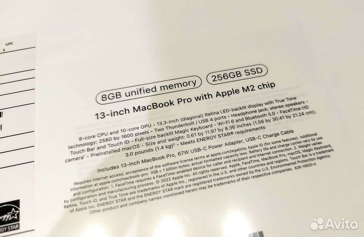 Apple Macbook pro 13 M2 8 256