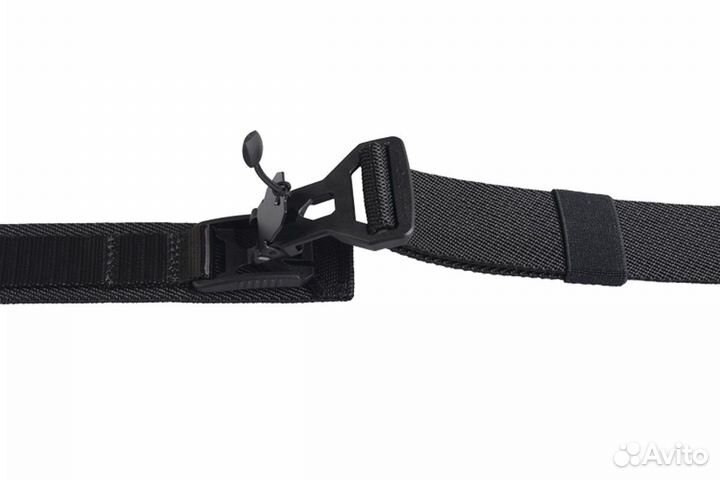 Брючный ремень Флекс (черный)