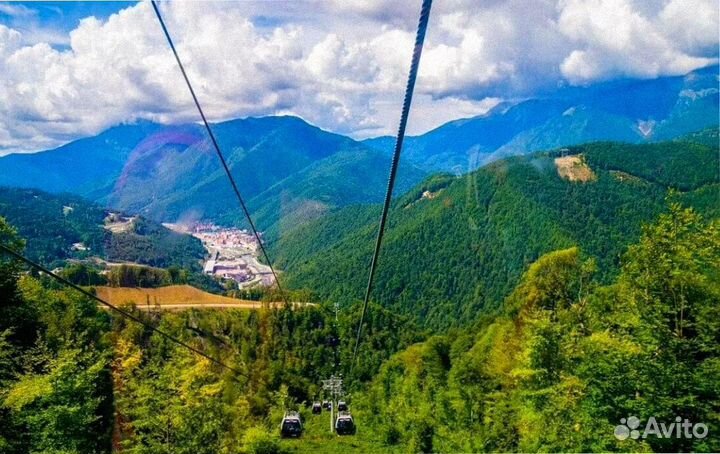 Красная Поляна, от. 3* 5 нч. перелет проживание