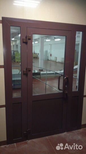 Алюминиевые двери