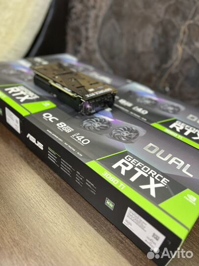 Видеокарта asus Dual GeForce RTX 3060 Ti V2 OC