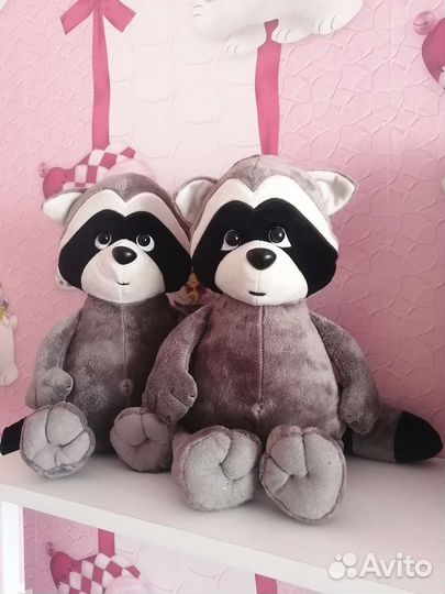 Магкая игрушка Енот и Заяц от Orange toys