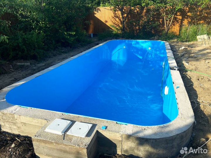 Бассейн пластиковый 8x3