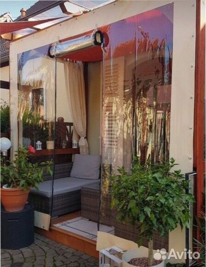 Мягкие окна для кафе и ресторанов