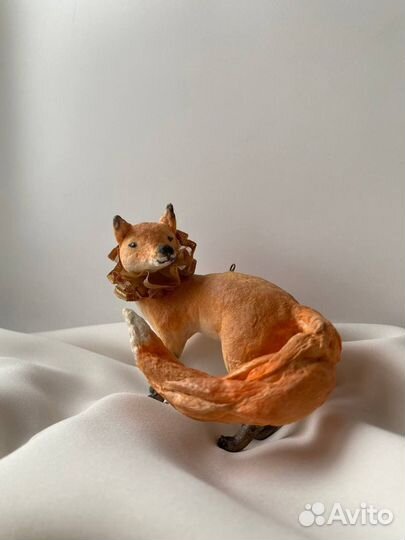 Ватные елочные игрушки