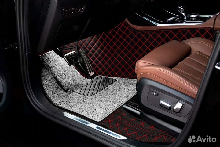 3D Коврики Range Rover из Экокожи