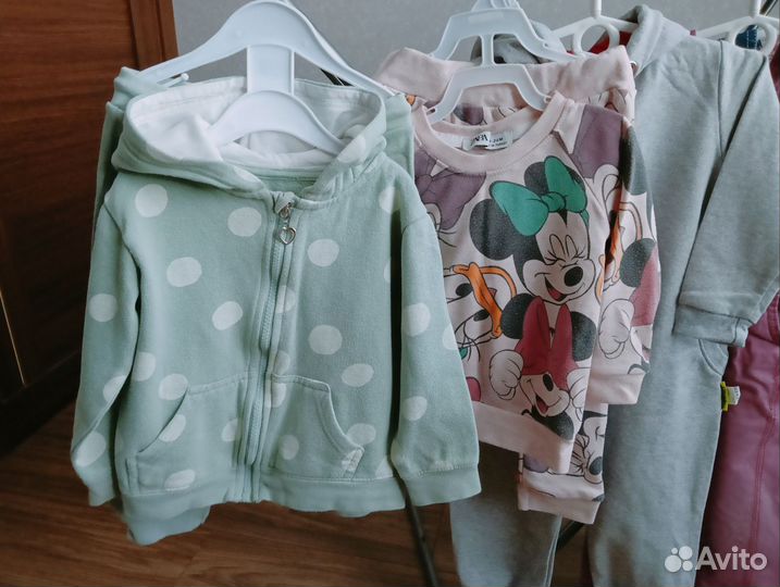 Пакет вещей для девочки размер 92
