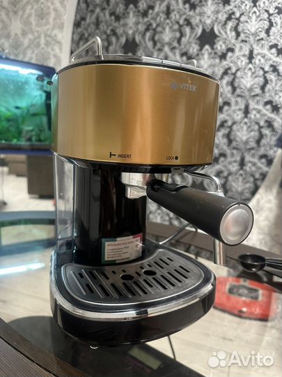 Кофеварка рожковая vitek