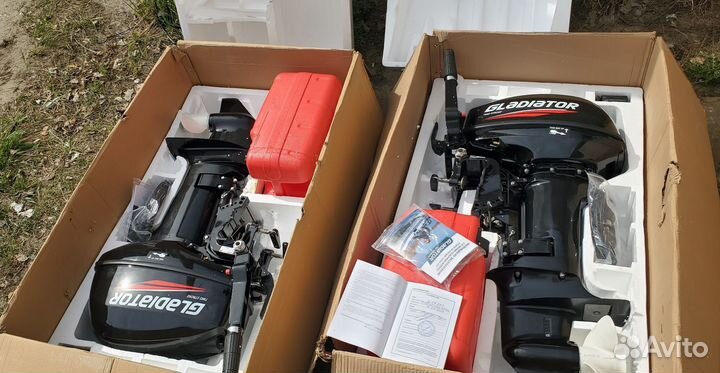 Новый лодочный мотор Gladiator 9.9 15л.с.гарантия