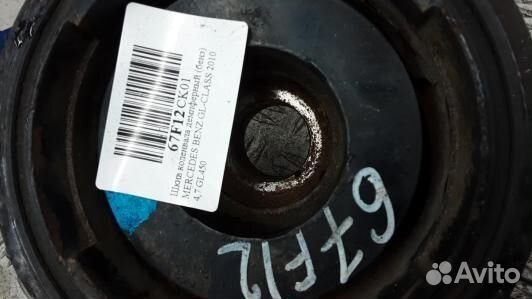 Шкив коленвала демпферный бензиновый mercedes benz