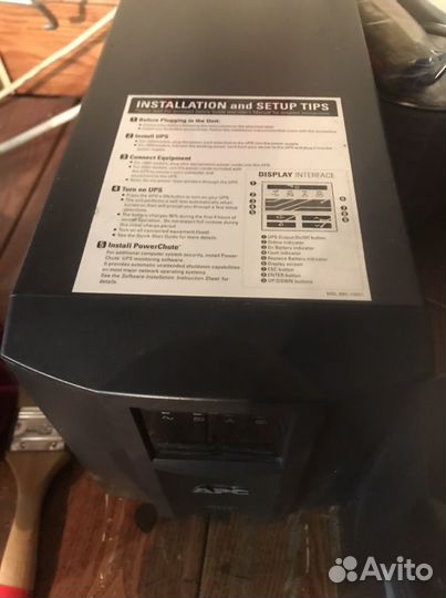 Ибп бесперебойник APC SMART UPS 1000