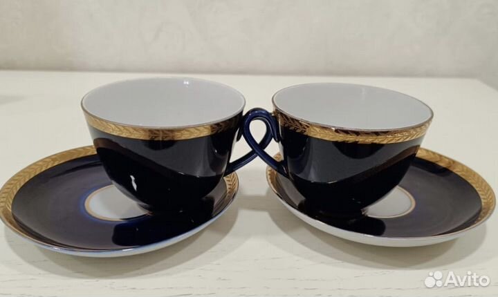 Чайная пара лфз cobalt