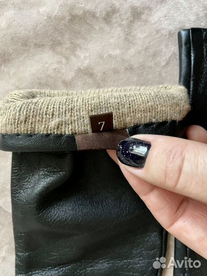 Перчатки Labbra натуральная кожа размер 7 зима