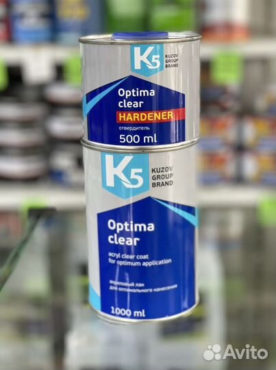 Лак к5 optima clear