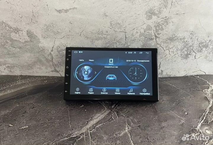 Головное устройство. Магнитола на Андроиде 2-DIN
