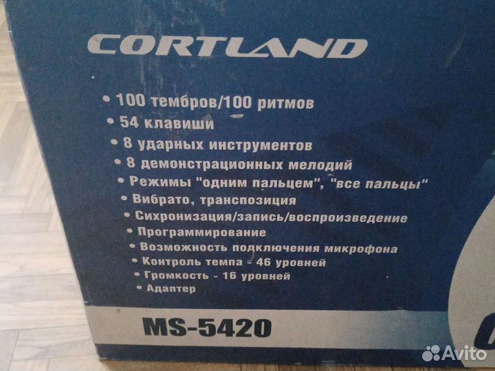 Синтезатор Cortland ms-5420