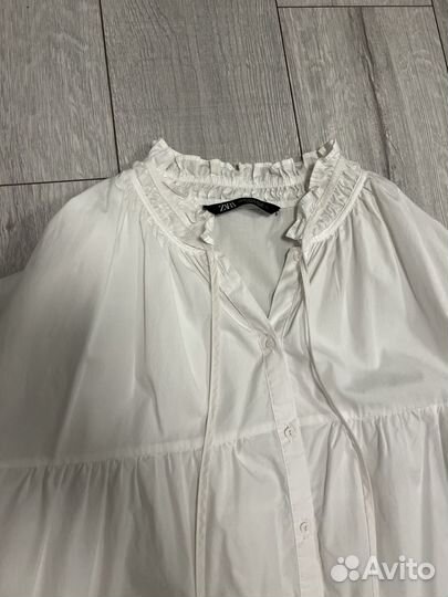 Рубашка белая Zara