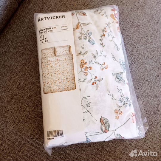 Постельное белье IKEA эртвиккер оригинал