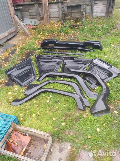 Бампера и накладки на УАЗ Хантер