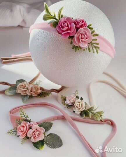 Повязка на голову для девочки