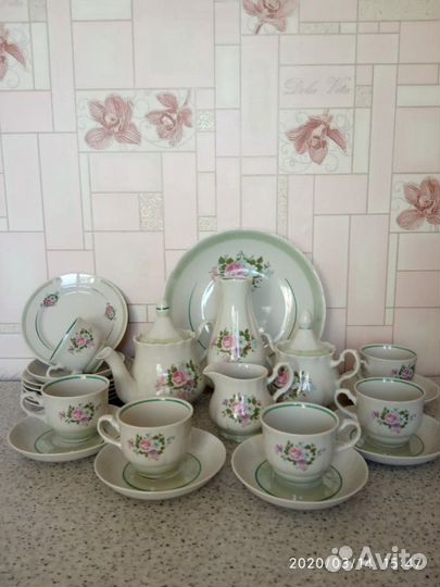 Сервиз чайный Добрушский фарфор