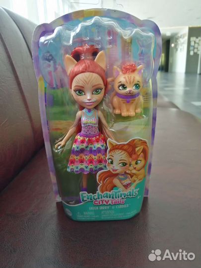 Enchantimals Кошка Тарла Табби