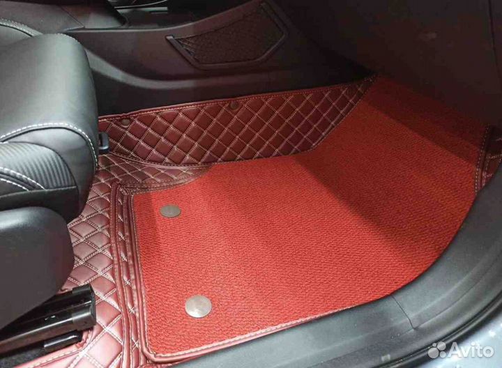 3Д коврики geely atlas PRO 2021