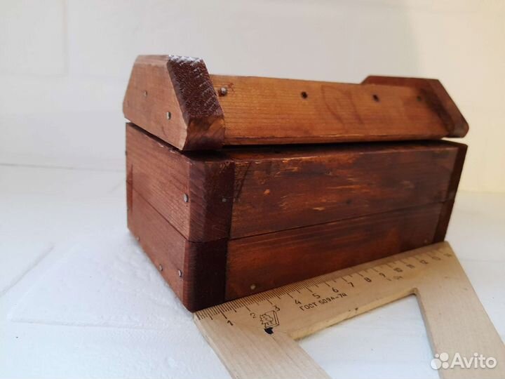 Сундук-шкатулка натуральное дерево
