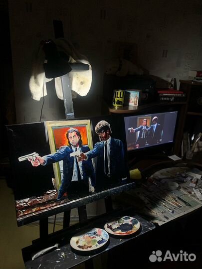 Картина по мотивам Pulp Fiction Тарантино