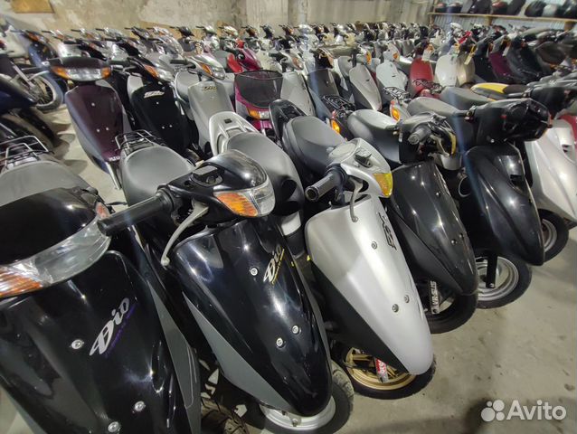 Японские скутеры 49 куб. см. Гарантия